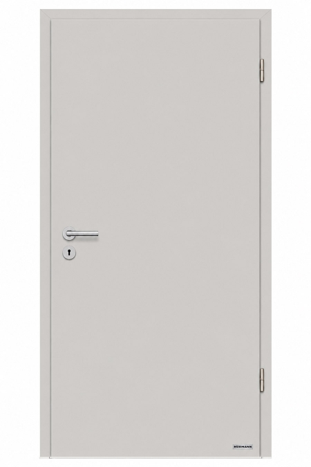 Дверь межкомнатная Hormann BaseLine 700x2000 мм, Ультраматовая поверхность Duradecor (Светло-серый (RAL 7035), Гладкое полотно) Дверь межкомнатная Hormann BaseLine 700x2000 мм, Ультраматовая поверхность Duradecor (Светло-серый (RAL 7035), Гладкое полотно)