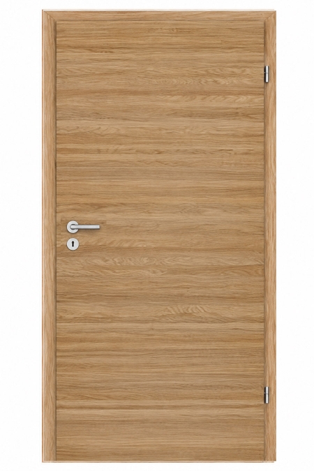 Межкомнатная дверь Hormann BaseLine 900x2100 мм, Натуральный шпон (матовый, Listello) (Белый дуб, Гладкое полотно) Межкомнатная дверь Hormann BaseLine 900x2100 мм, Натуральный шпон (матовый, Listello) (Белый дуб, Гладкое полотно)
