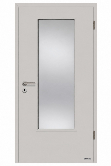 Дверь межкомнатная Hormann BaseLine 700x2100 мм, Ультраматовая поверхность Duradecor (Светло-серый (RAL 7035), Вырез под остекление (LA)) Дверь межкомнатная Hormann BaseLine 700x2100 мм, Ультраматовая поверхность Duradecor (Светло-серый (RAL 7035), Вырез под остекление (LA))