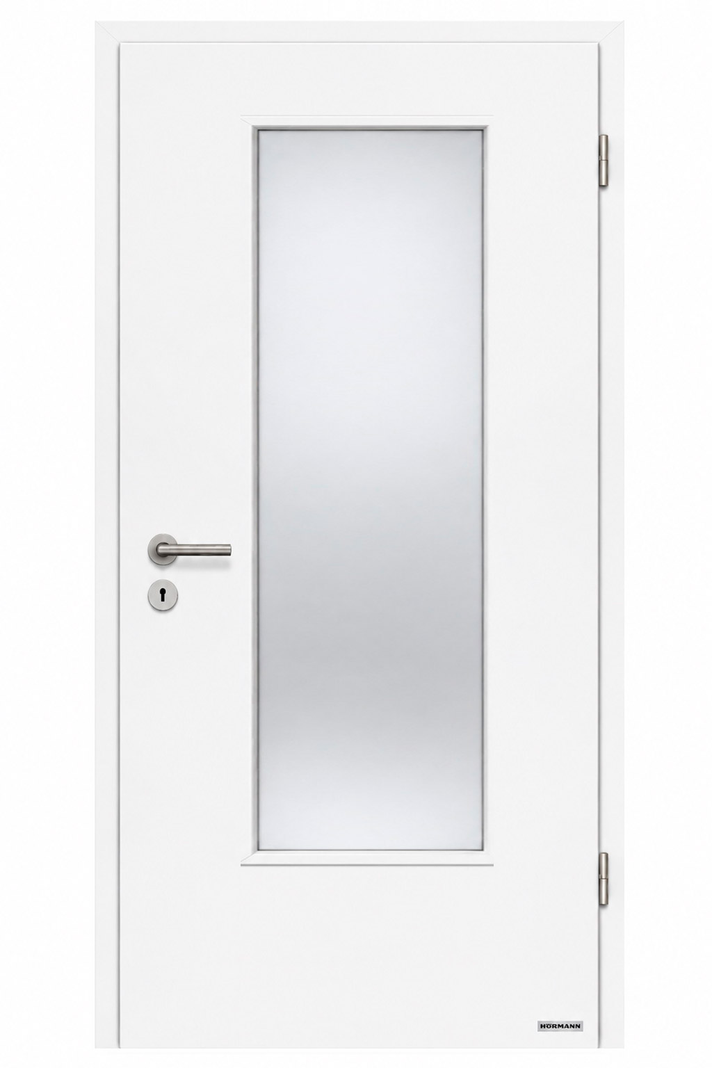 Межкомнатная дверь Hormann BaseLine 900x2100 мм, Ультраматовая поверхность Duradecor (Белый (RAL 9016), Вырез под остекление (LA)) Межкомнатная дверь Hormann BaseLine 900x2100 мм, Ультраматовая поверхность Duradecor (Белый (RAL 9016), Вырез под остекление (LA))
