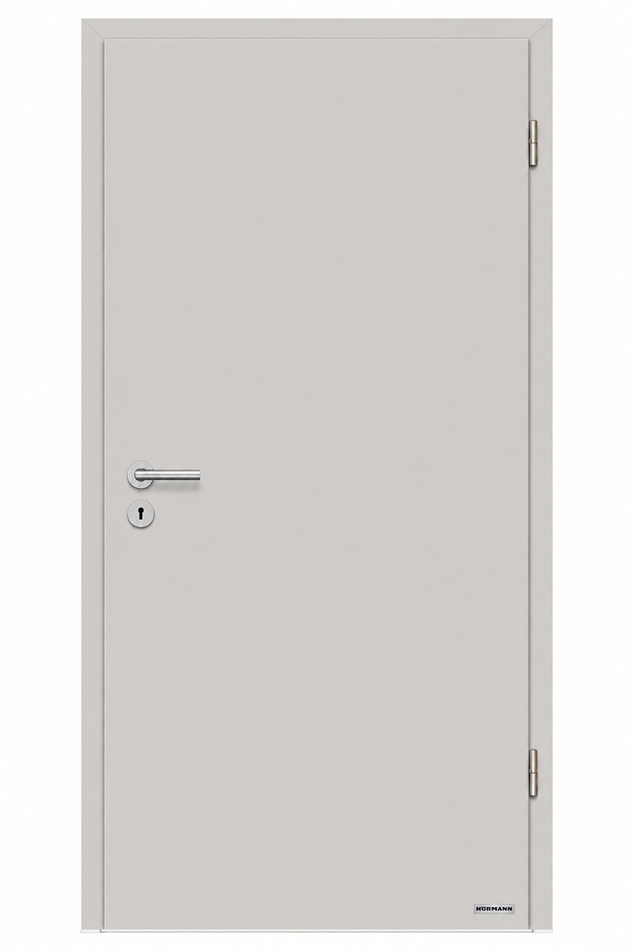 Межкомнатная дверь Hormann BaseLine 900x2100 мм, Ультраматовая поверхность Duradecor (Светло-серый (RAL 7035), Гладкое полотно) Межкомнатная дверь Hormann BaseLine 900x2100 мм, Ультраматовая поверхность Duradecor (Светло-серый (RAL 7035), Гладкое полотно)