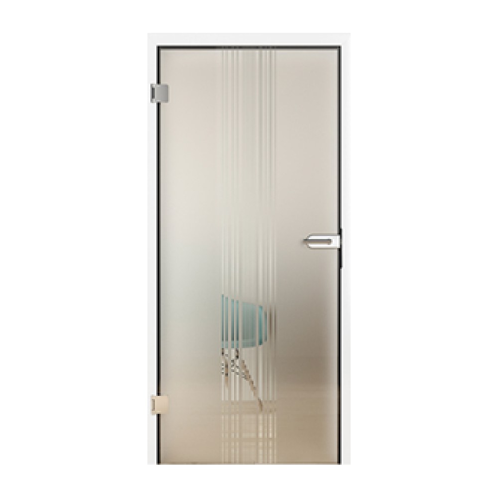 Стеклянная межкомнатная дверь Hormann GlassLine, мотив Aldo