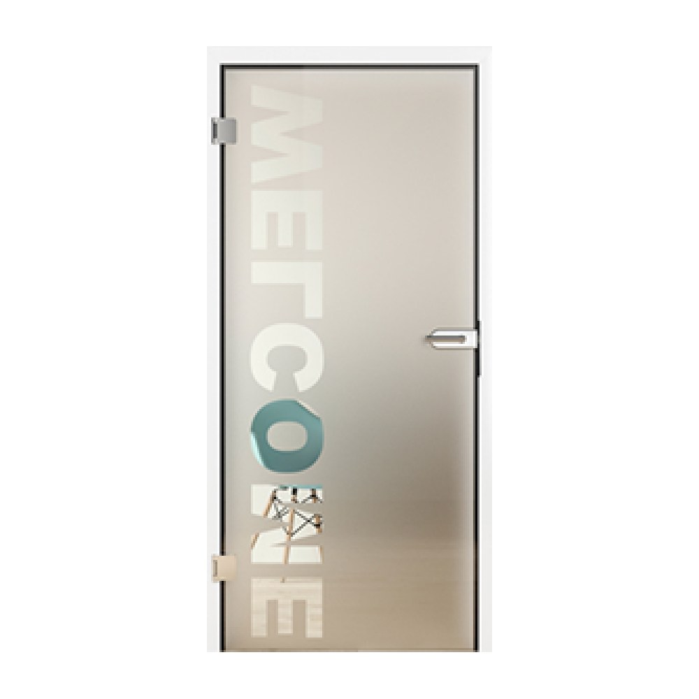 Стеклянная межкомнатная дверь Hormann GlassLine, мотив Privat