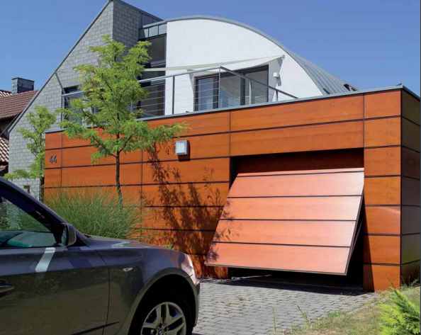 Подъёмно-поворотные ворота для гаражей от компании Hormann размеры для монтажа